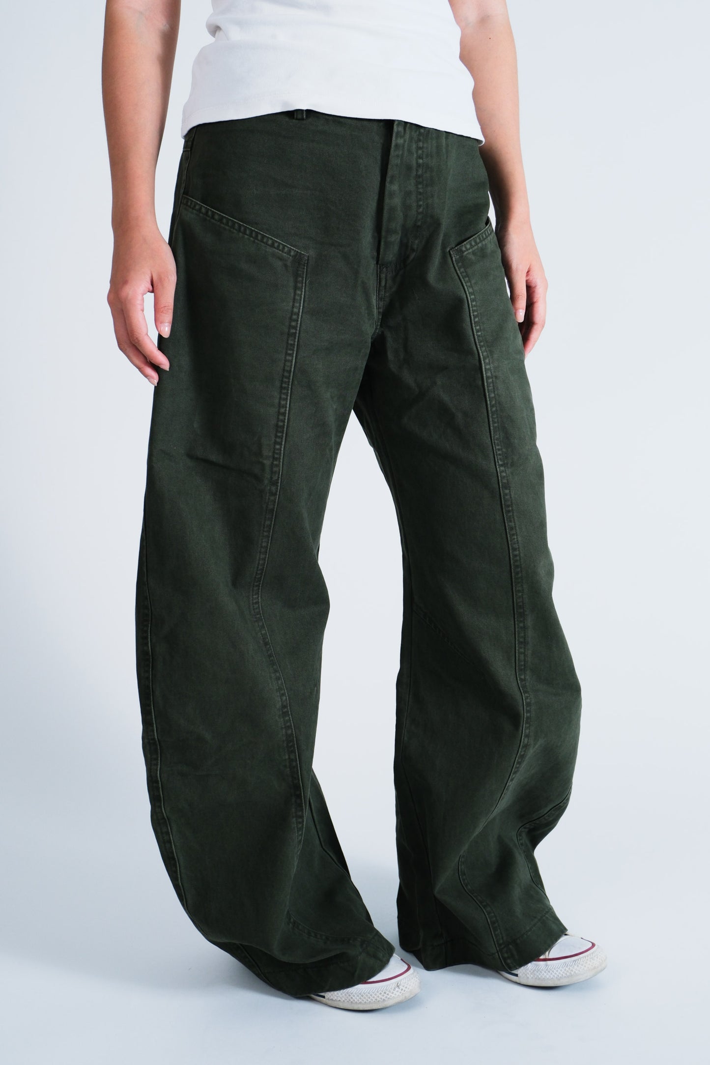CARGO PANTS | ARMY GREEN