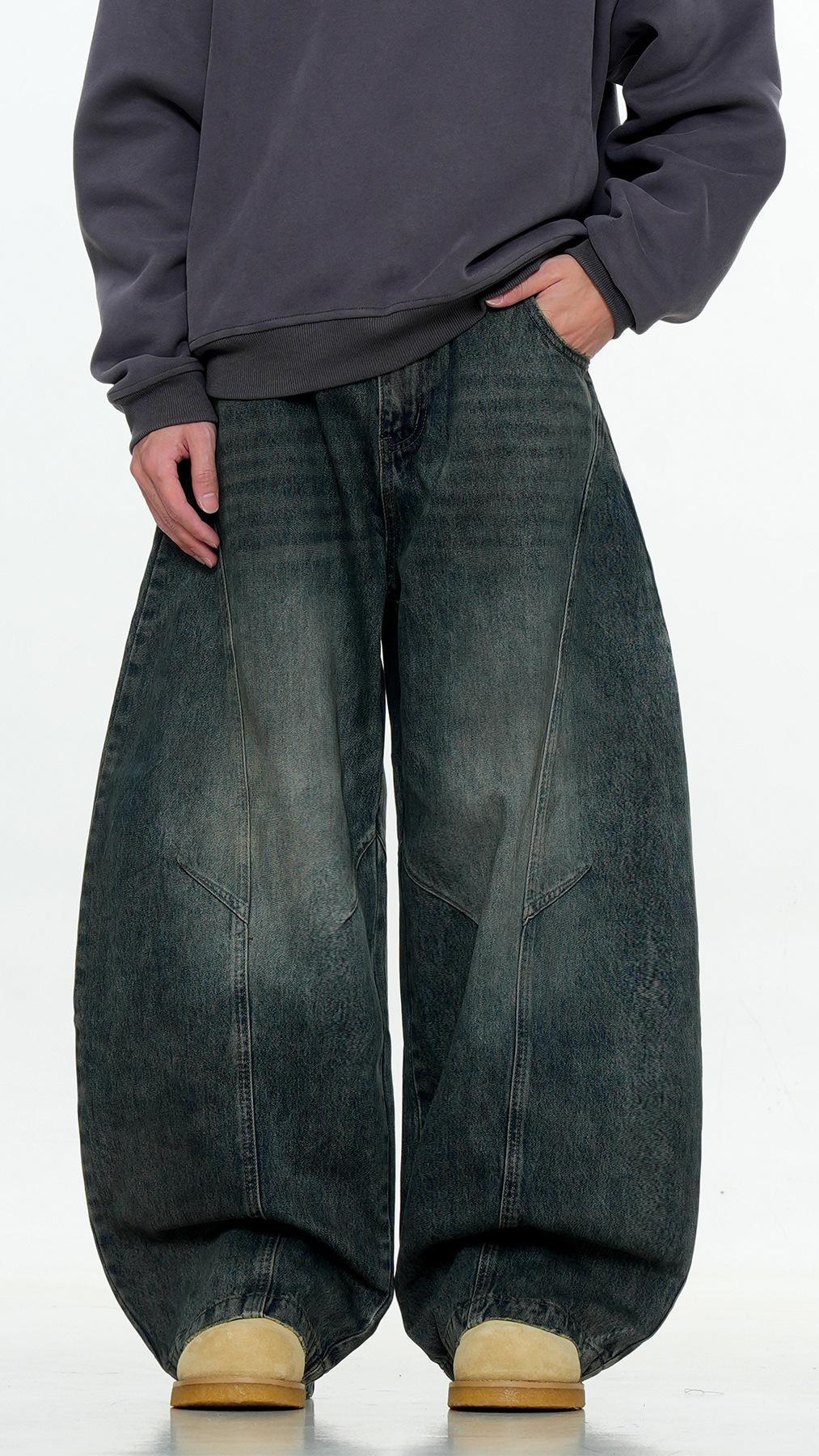 WASHED DEMIN JEANS