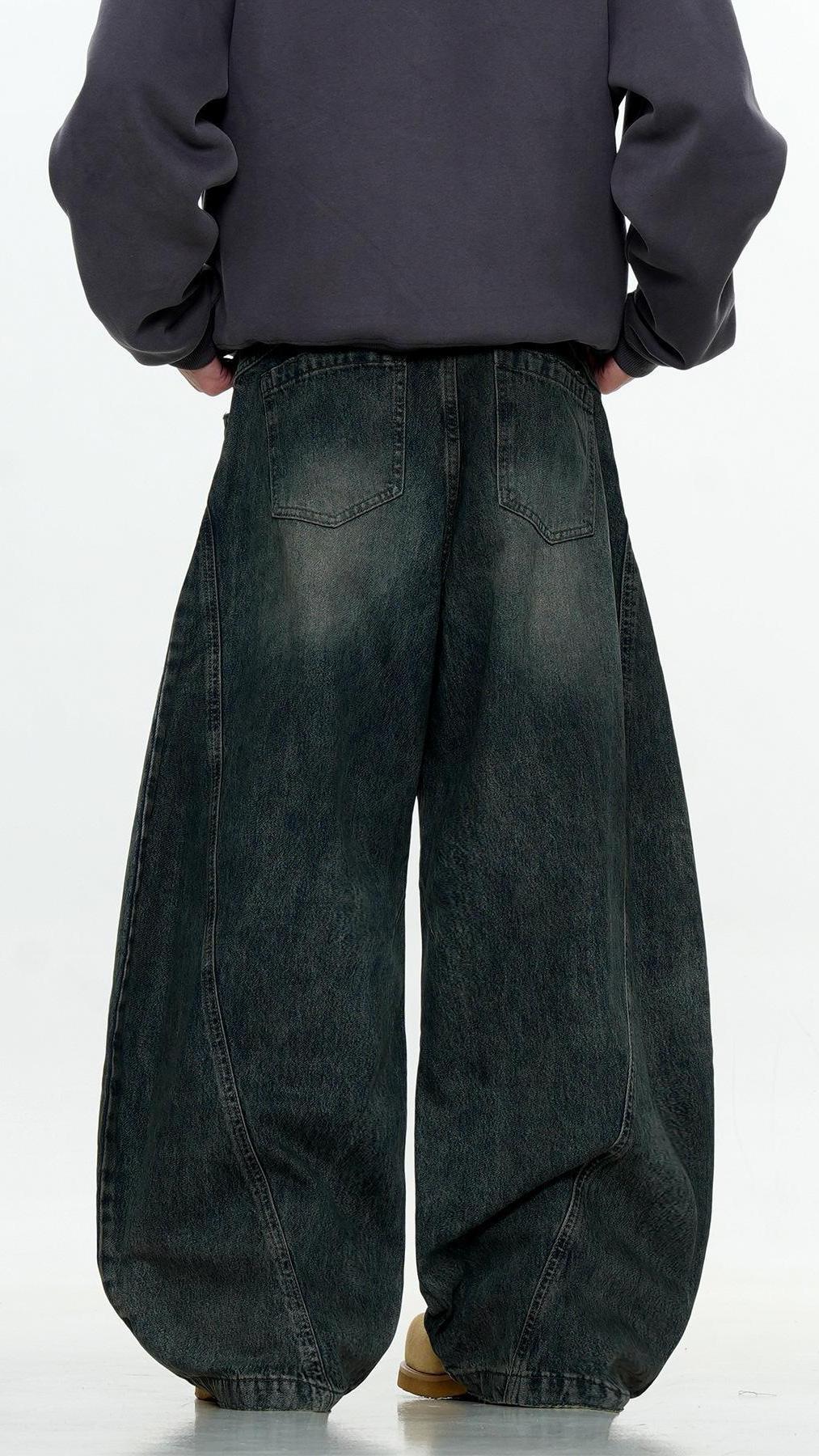 WASHED DEMIN JEANS