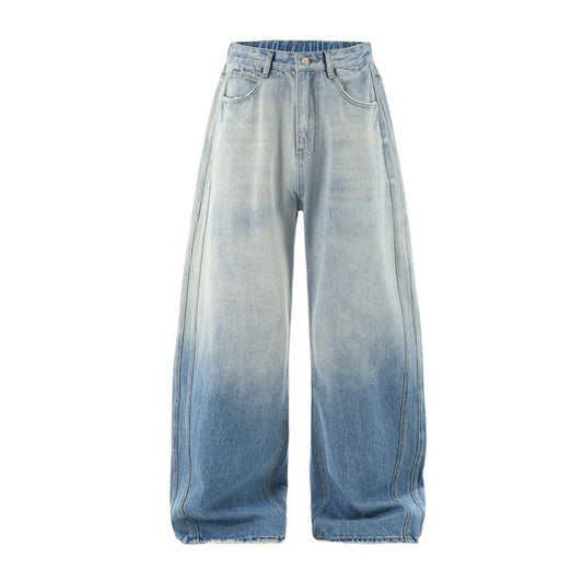 BARREL-LEG JEANS｜GRADIENT